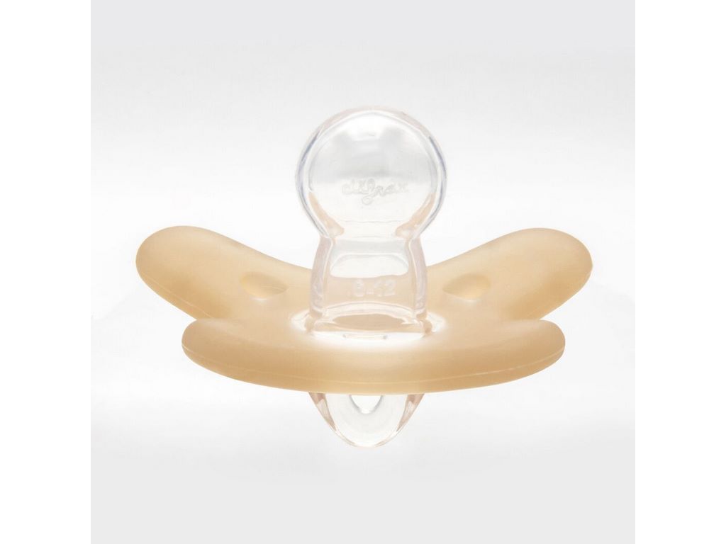 Пустышка, 100% Silicone Soother, силикон, 6-12 мес, 24/002_ORA, Canpol Babies