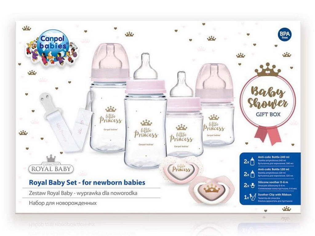 Набор для новорожденных Royal Baby GIRL. Canpol Babies 294
