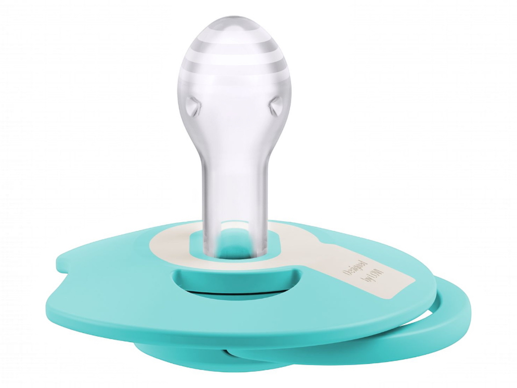 Пустышка силиконовая динамическая LOVI Prime 18+ мес 3 шт Aqua Green, LOVI 34/453