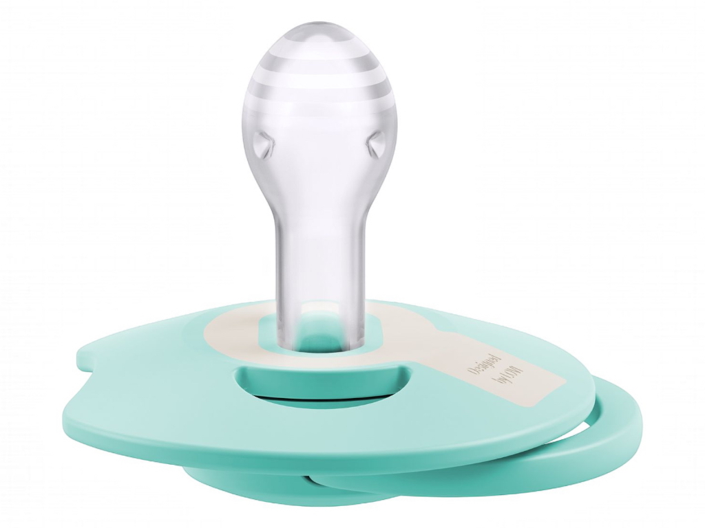 Пустышка силиконовая динамическая LOVI Prime 18+ мес 3 шт Aqua Green, LOVI 34/453