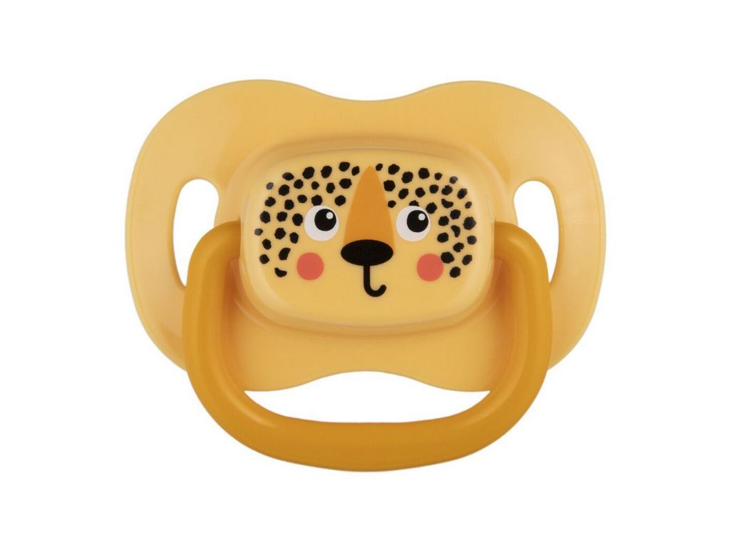 Пустышка силиконовая симметричная BabiesBoo, 0-6 мес., 2 шт., 34/927_ora, Canpol Babies