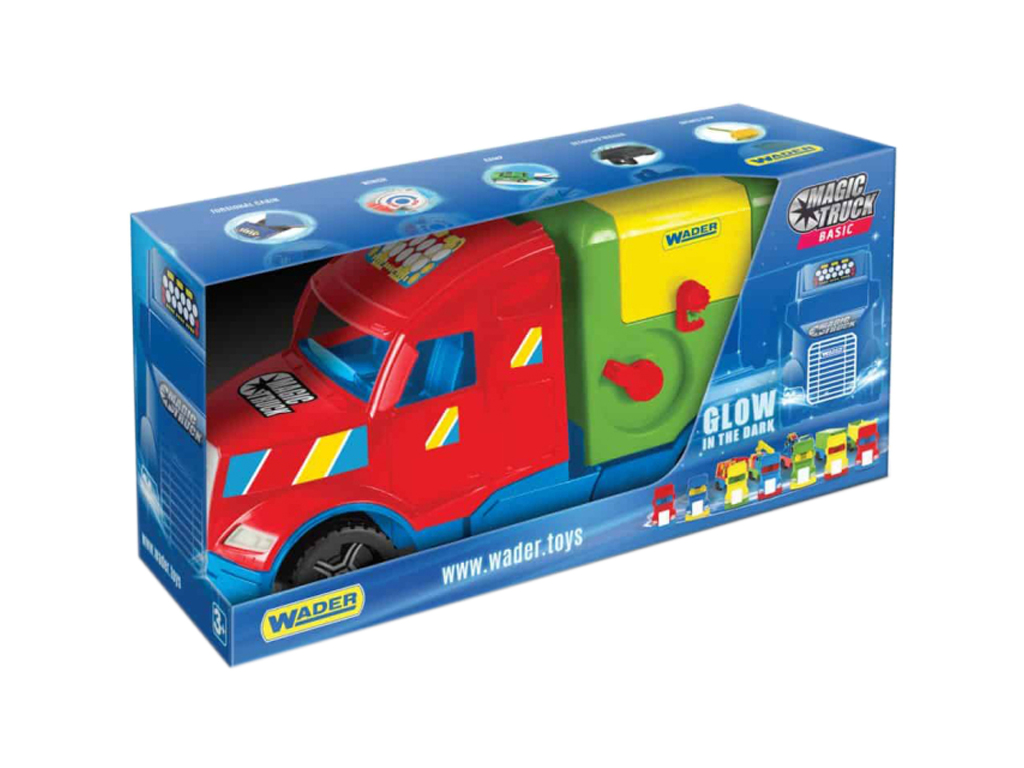 Magic Truck Basic сміттєвоз малий. Wader 36331