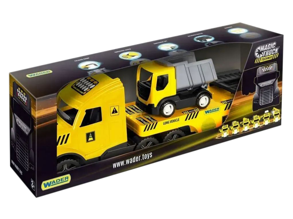 Magic Truck Technic з вантажівкою. Wader 36421