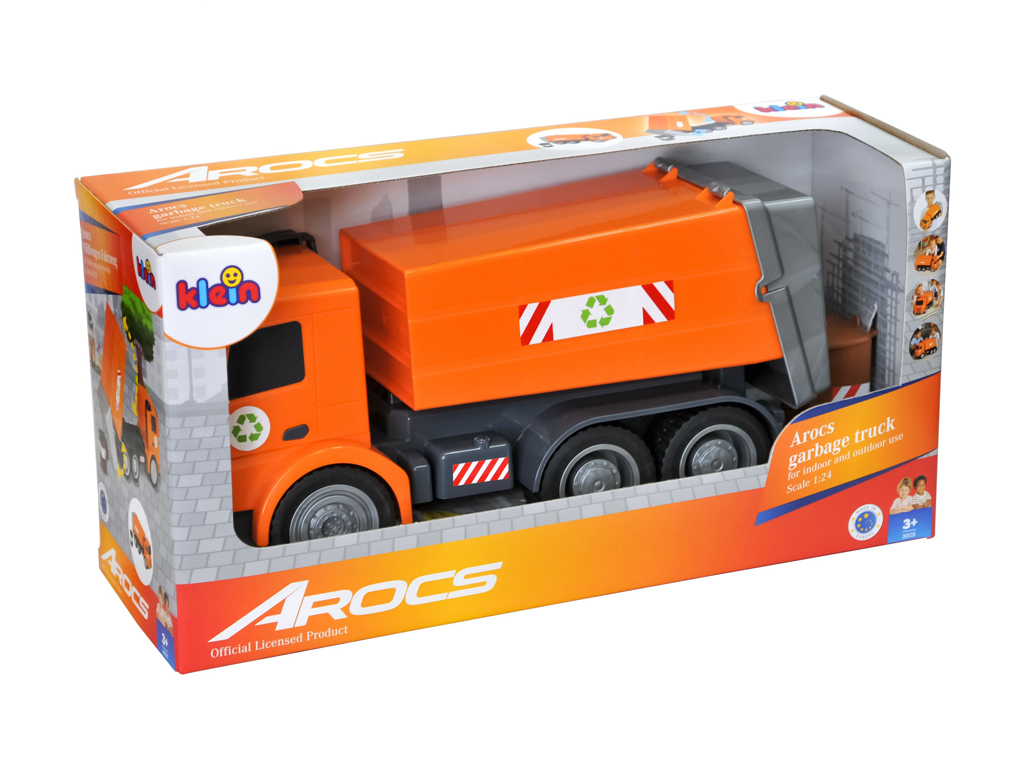Мусоровозы Arocs в коробке, Klein 3805