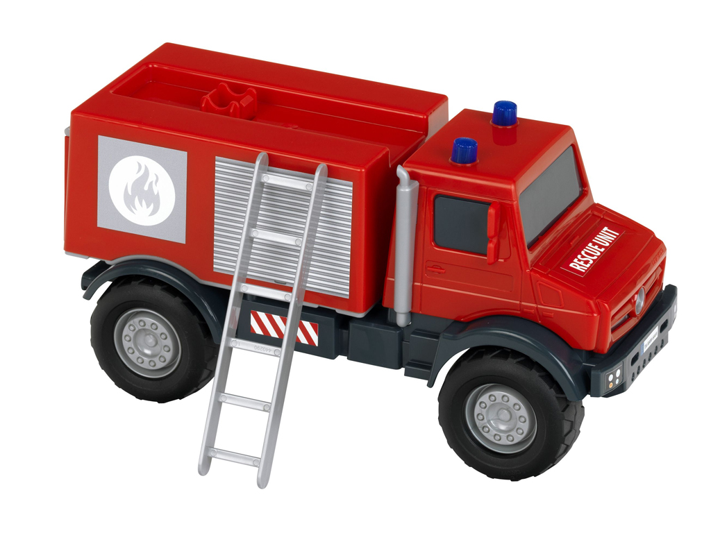 Пожежний автомобіль Unimog з етикеткою, Klein 3815