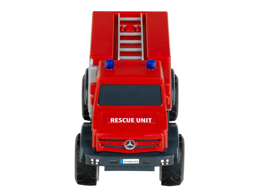 Пожежний автомобіль Unimog з етикеткою, Klein 3815