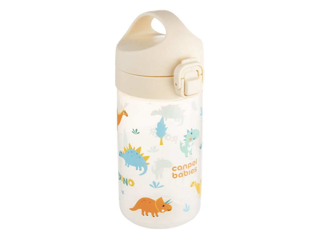 Поильник детский для воды JUNIOR - бежевый, Canpol babies 56/624_bei