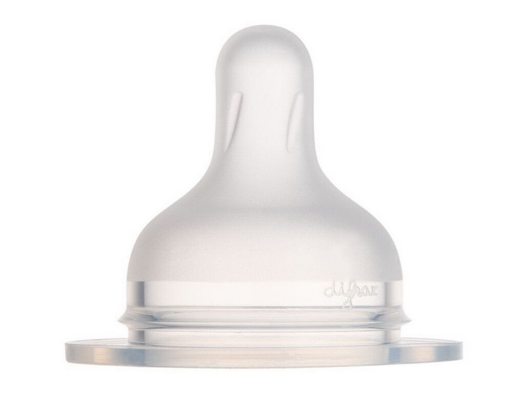 Соска силиконовая к бутылке S-Shape L средняя 2 шт. Canpol Babies 59/893