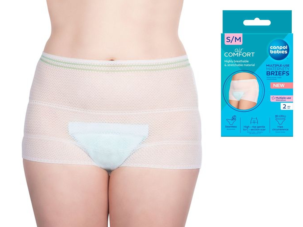 Трусики послеродовые 2 шт., S/M, 73/001, Canpol Babies
