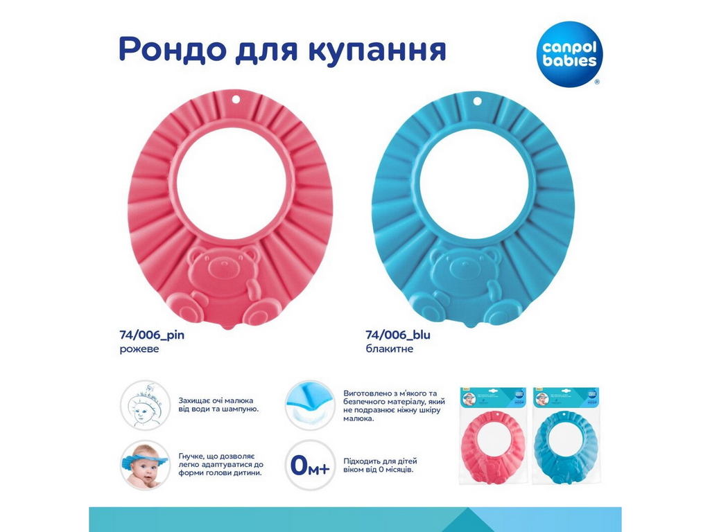 Рондо для купания, Canpol Babies 74/006_blu