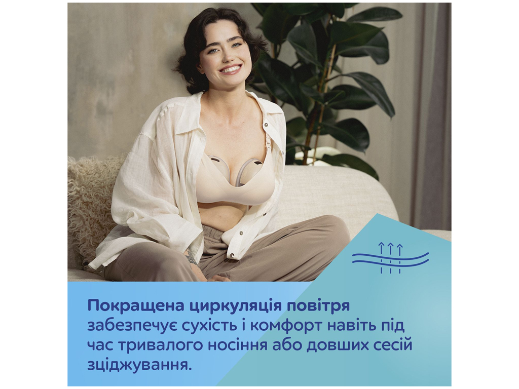Бюстгальтер для грудного вскармливания и сцеживания, размер M, Canpol babies 78/014