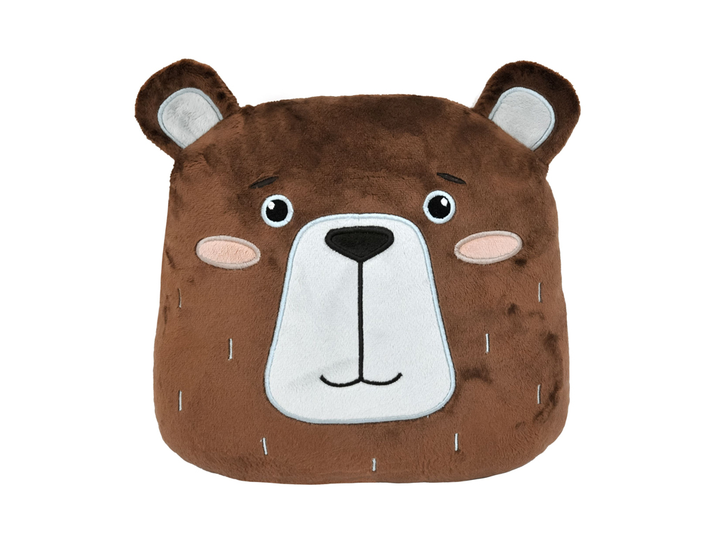 Подушка игрушка Мишка Mammals 33 см, мягкая форма, Tigres