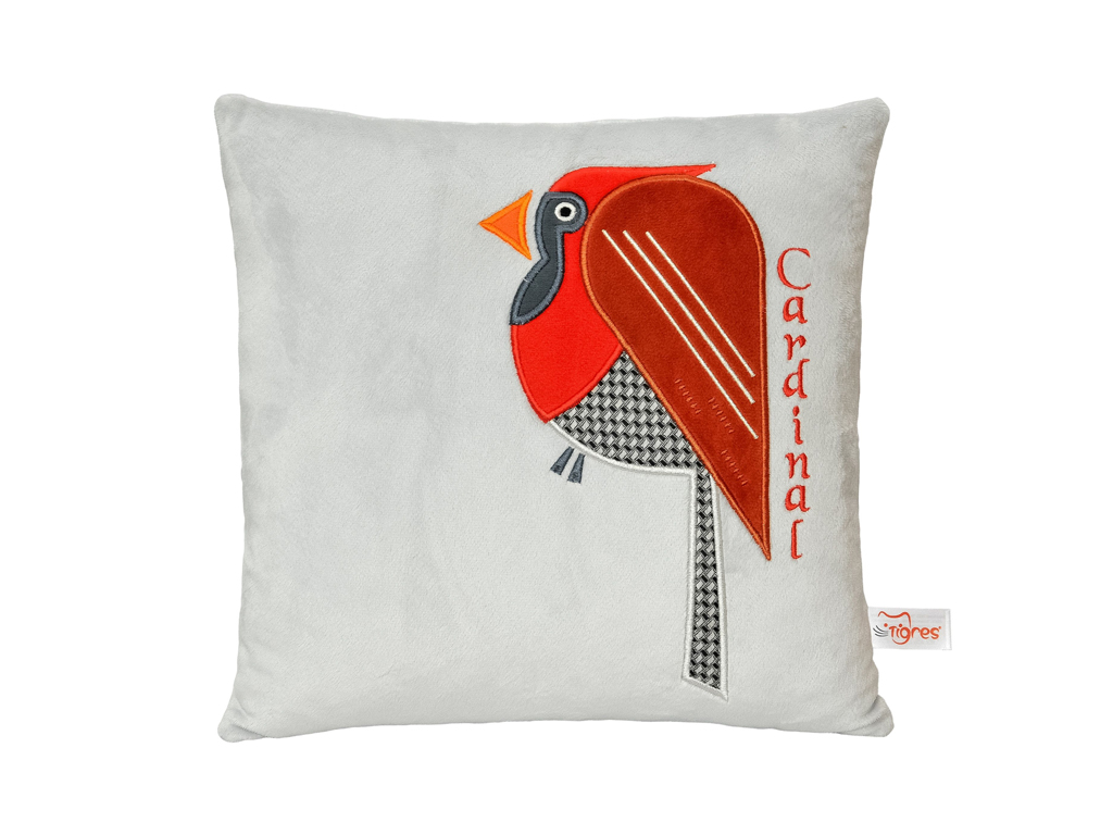 Подушка Сardinal Birds. Tigres ПД-0492
