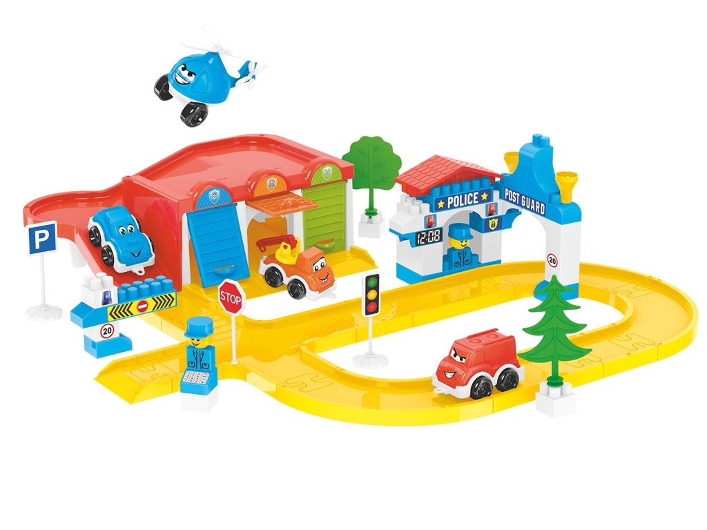 Игровой гараж полиция Police Department Технок 0006