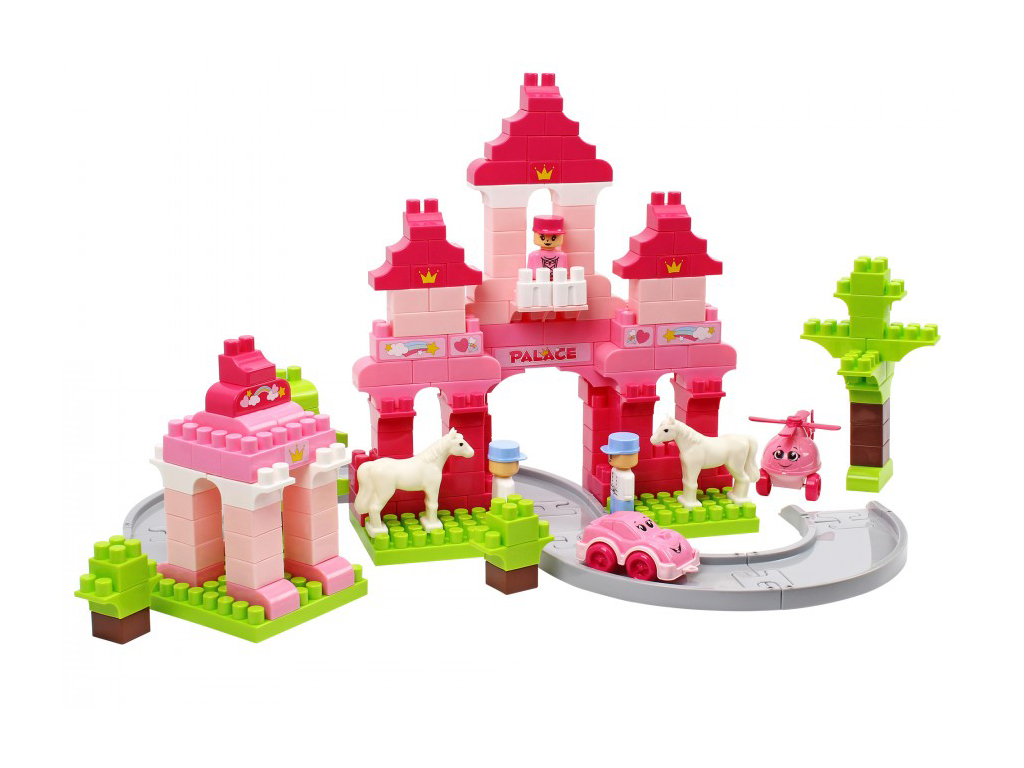 Конструктор ТехноК Замок для принцес, 180 деталей