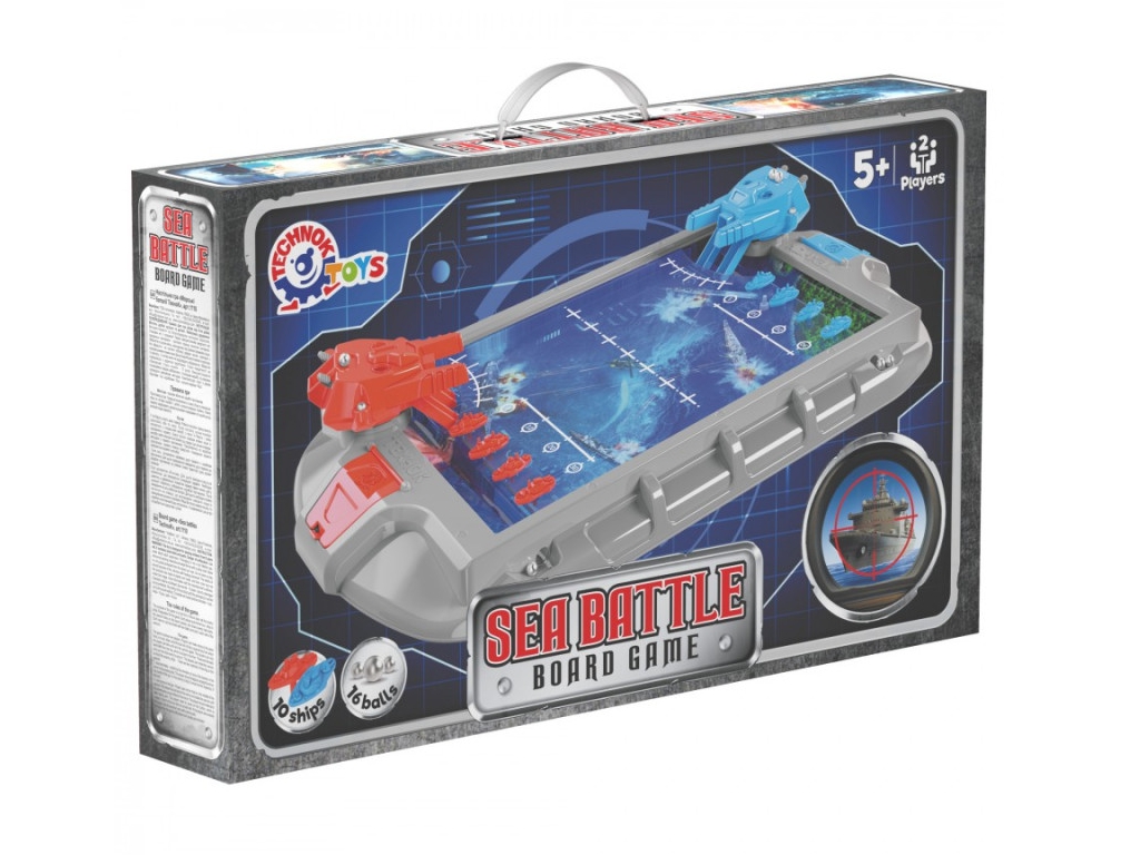 Настольная игра "Морские баталии", 5+, Технок