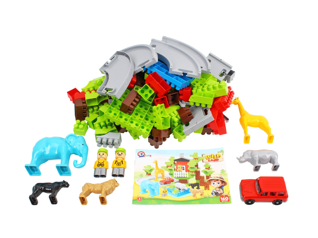 Конструктор Wild Land, 160 деталей, Технок