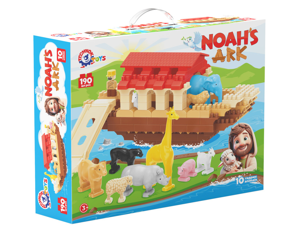 Конструктор Noah's Ark, 190 деталей, Технок