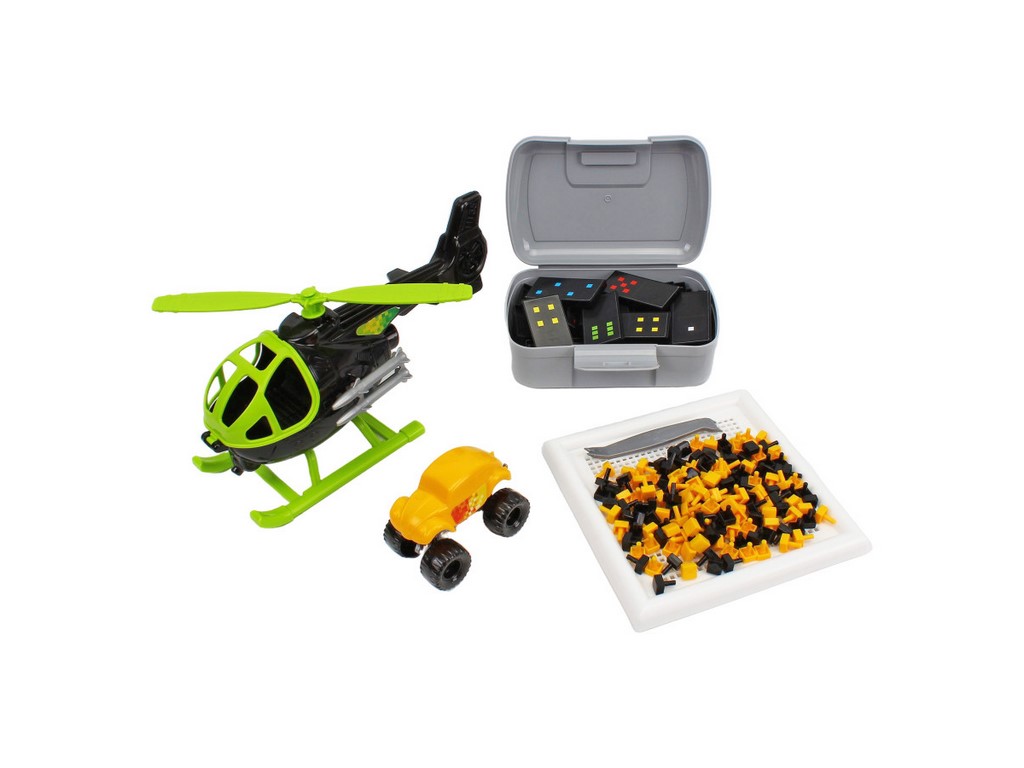 Набор игровой 5в1 Play Box, 33 см, с машинкой и мозаикой, Технок