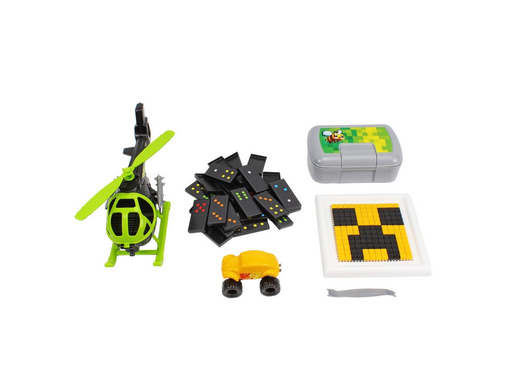 Набор игровой 5в1 Play Box, 33 см, с машинкой и мозаикой, Технок
