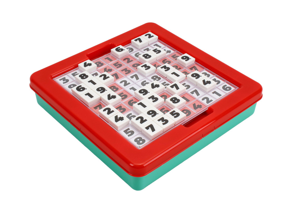 Игра настольная логическая Sudoku, 20×20 мм, с фишками и карточками, 2956, Технок