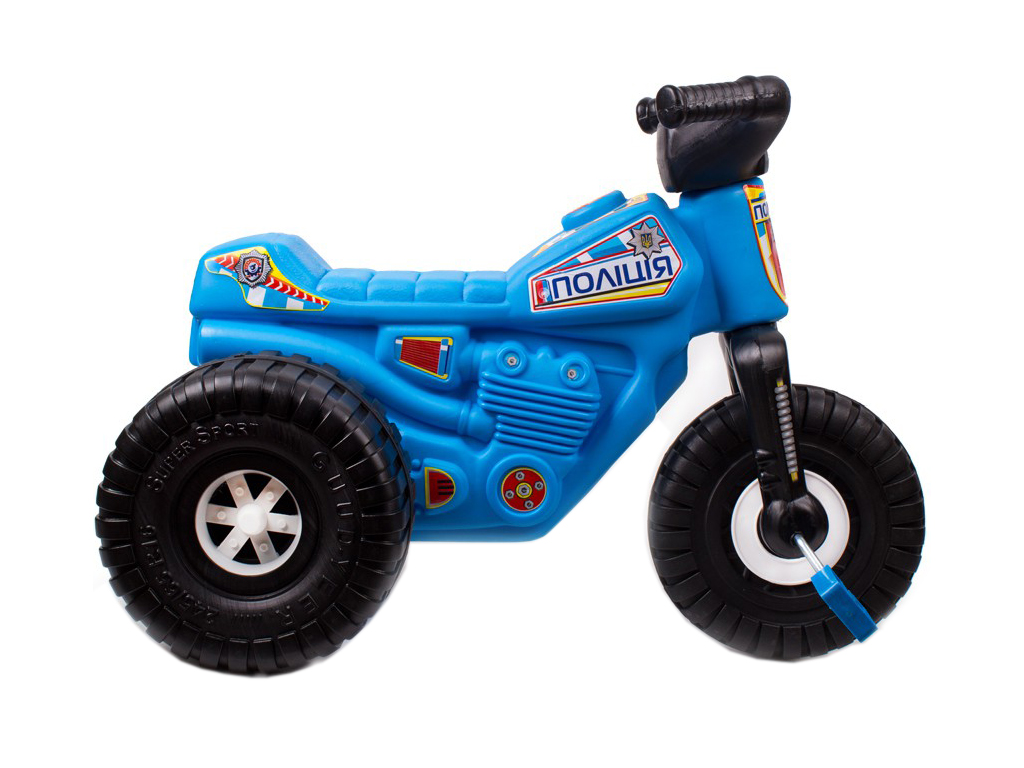Детский трехколесный велосипед Полиция. Технок 4128
