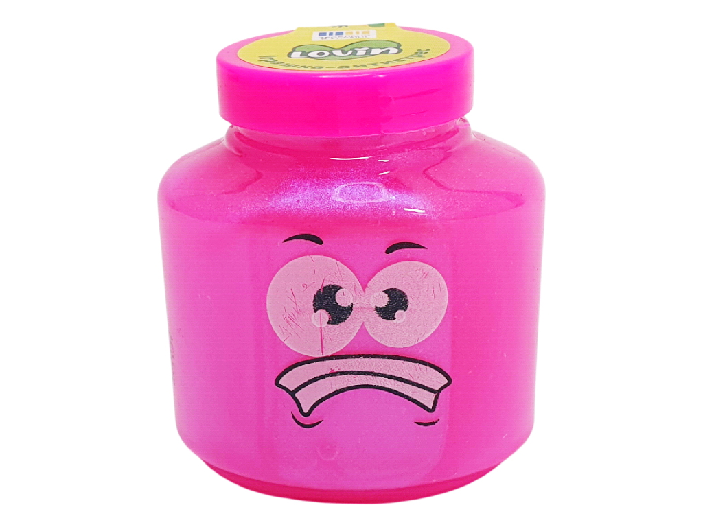 Игрушка-антистресс слайм Emotion, 95 мл, в баночке с мимикой, LovinDO