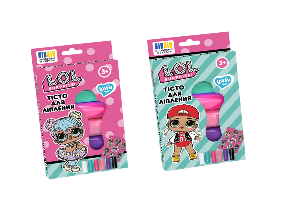 Набір для ліплення з тістом 6 кольорів, L.O.L. Surprise! TM LOVIN'DO