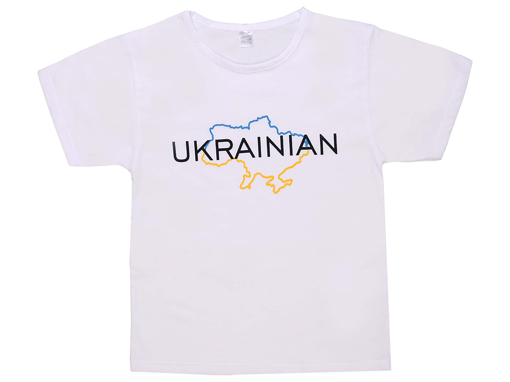 Футболка детская унисекс белая, Рост 158, Татошка
