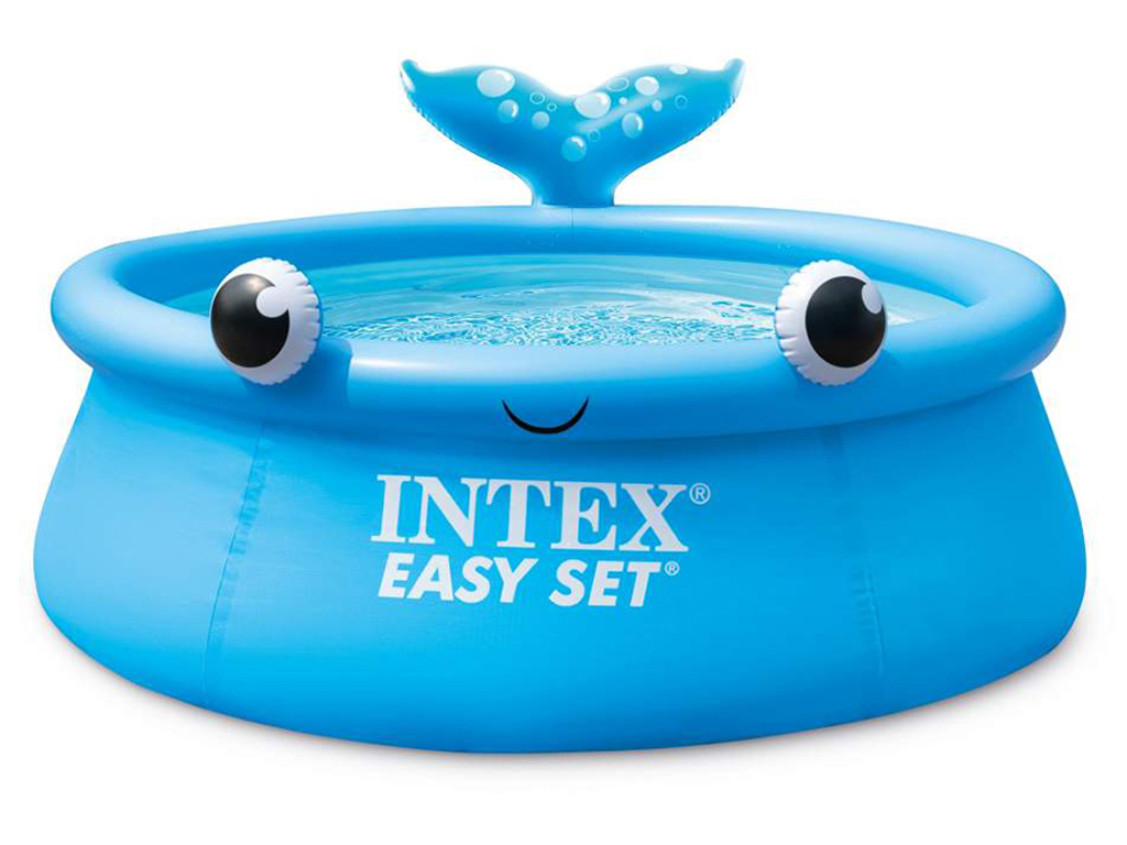 Басейн дитячий надувний Веселий Кіт. Intex 26102