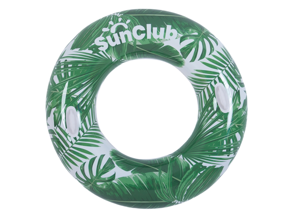 Круг надувной для плавания 35452, 100 см, 2 ручки, SunClub