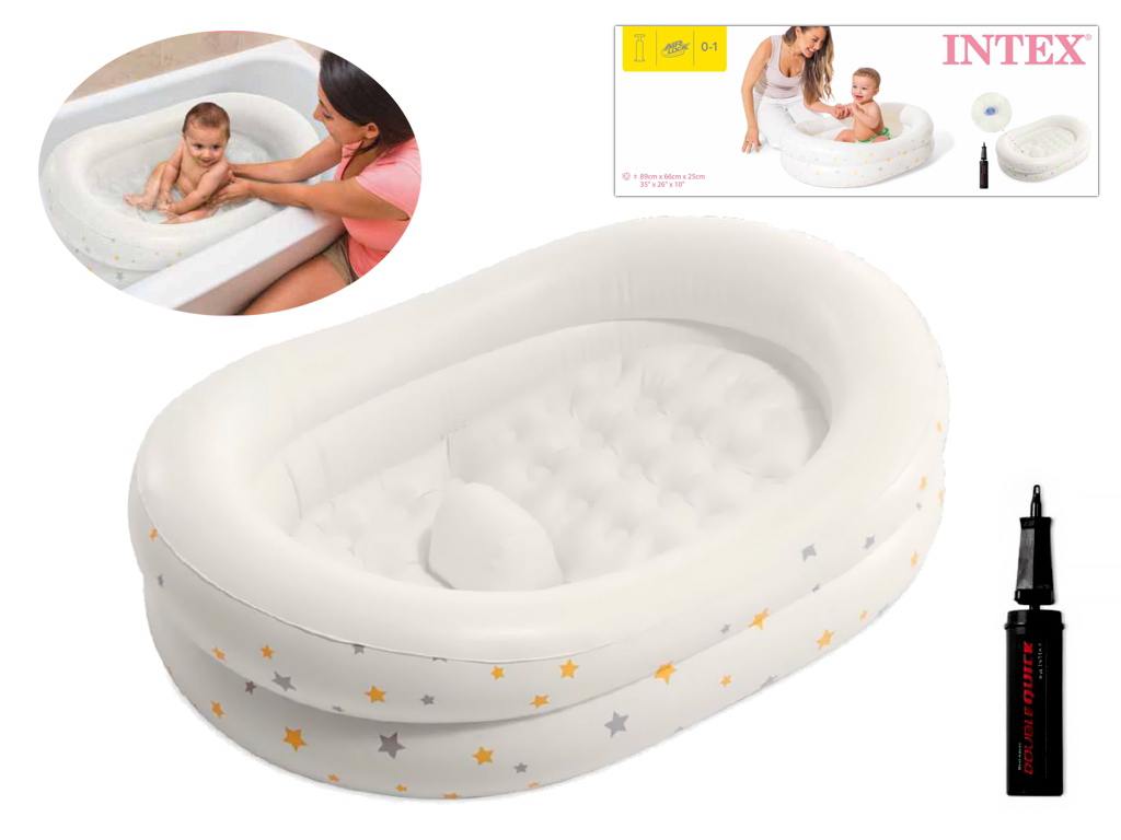 Басейн дитячий надувний Зірка, Intex 48523