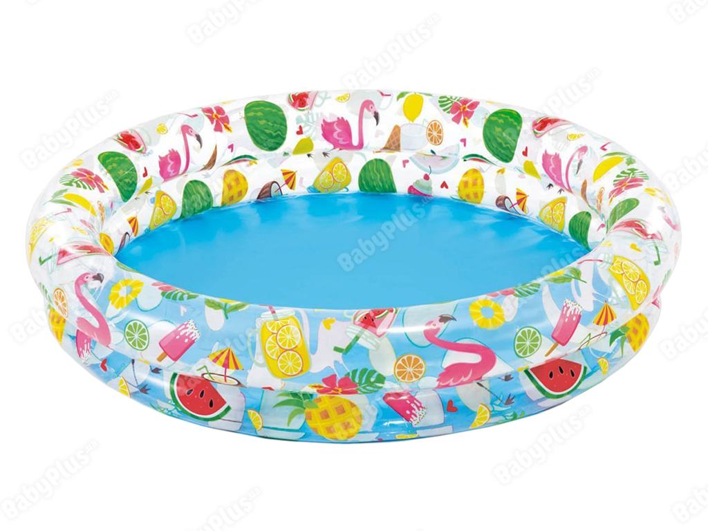 Бассейн детский надувной Круг цветной Small Pools. Intex 59421