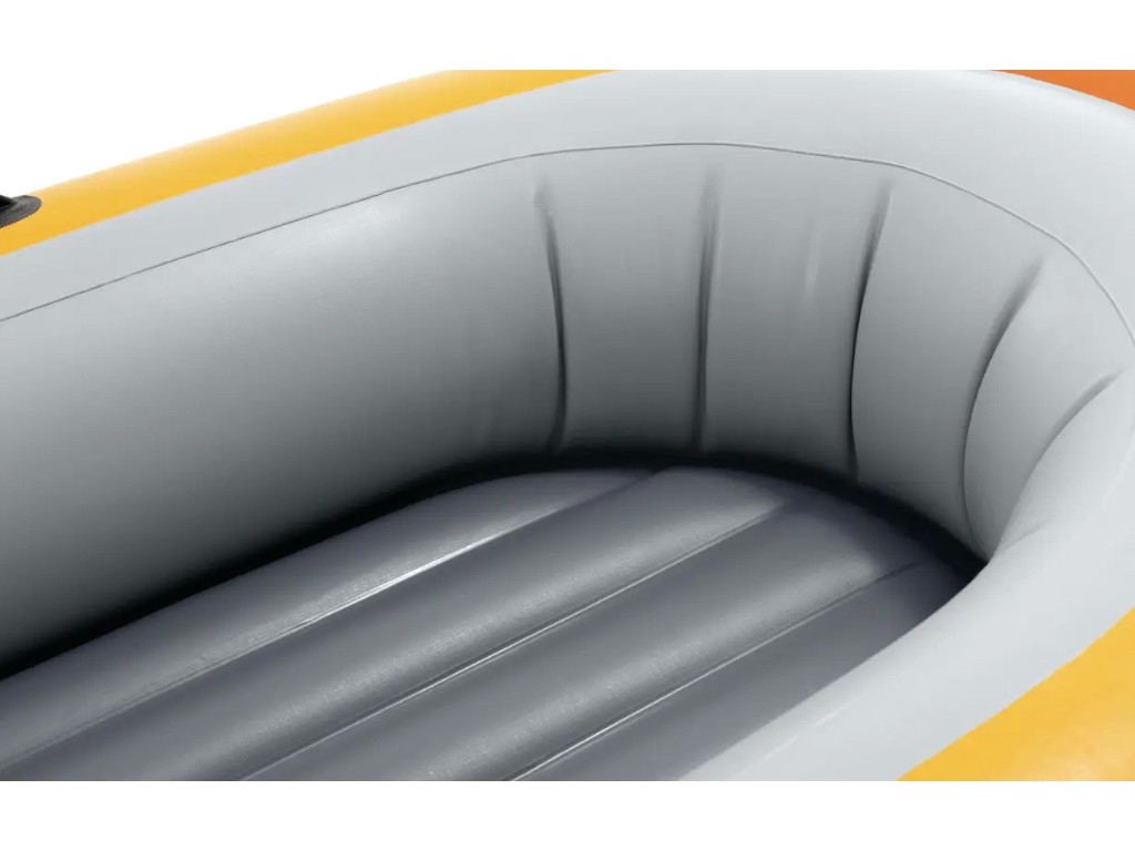 Лодка надувная двухместная 236x114x41 см, весла и насос в комплекте, 66312, Intex