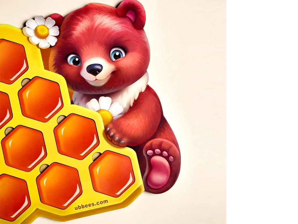 Розвиваюча гра Меморі соти, Ubumblebees
