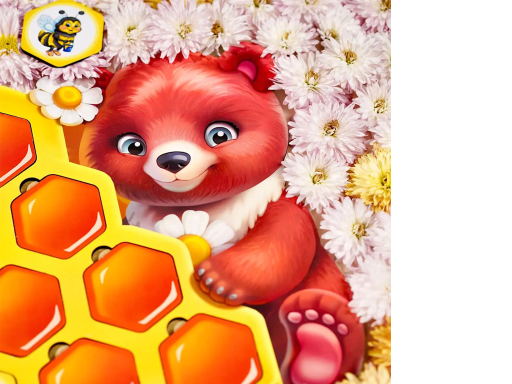 Розвиваюча гра Меморі соти, Ubumblebees