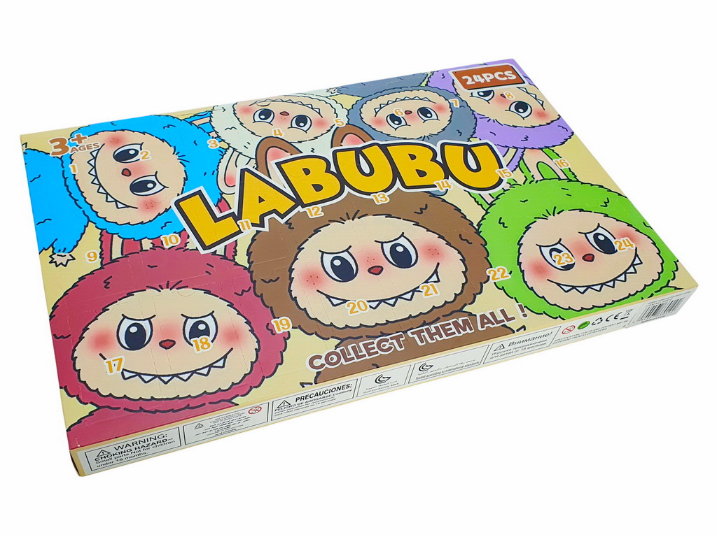 Кукла брелок Labubu, Лабубу, Мікс кольорів, (Ціна за 1шт)
