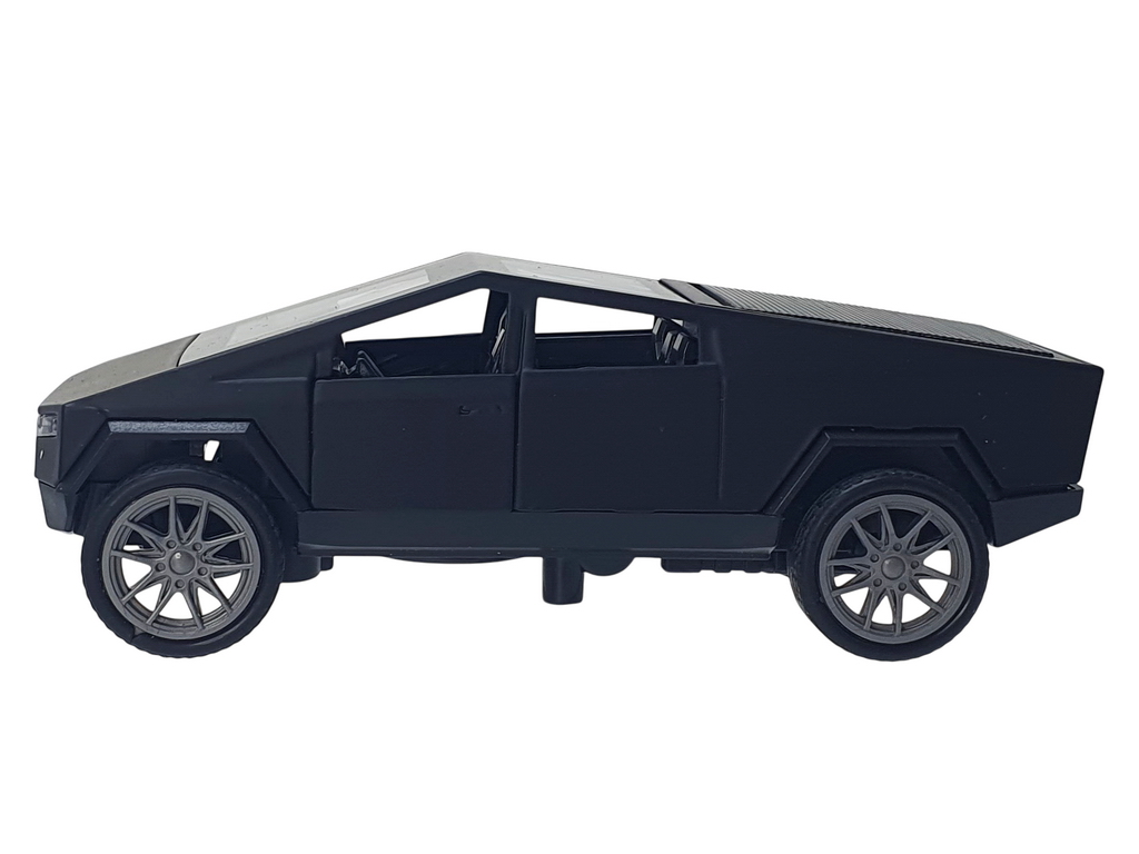 Машинка-модель Tesla Cybertruck, металлическая, с открывающейся дверью, 3 вида (цена за 1шт)