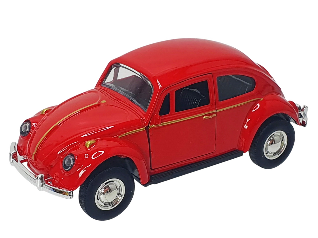 Машинка-модель Volkswagen Beetle, металева, з відкривними дверима, мікс кольорів (ціна за 1шт)