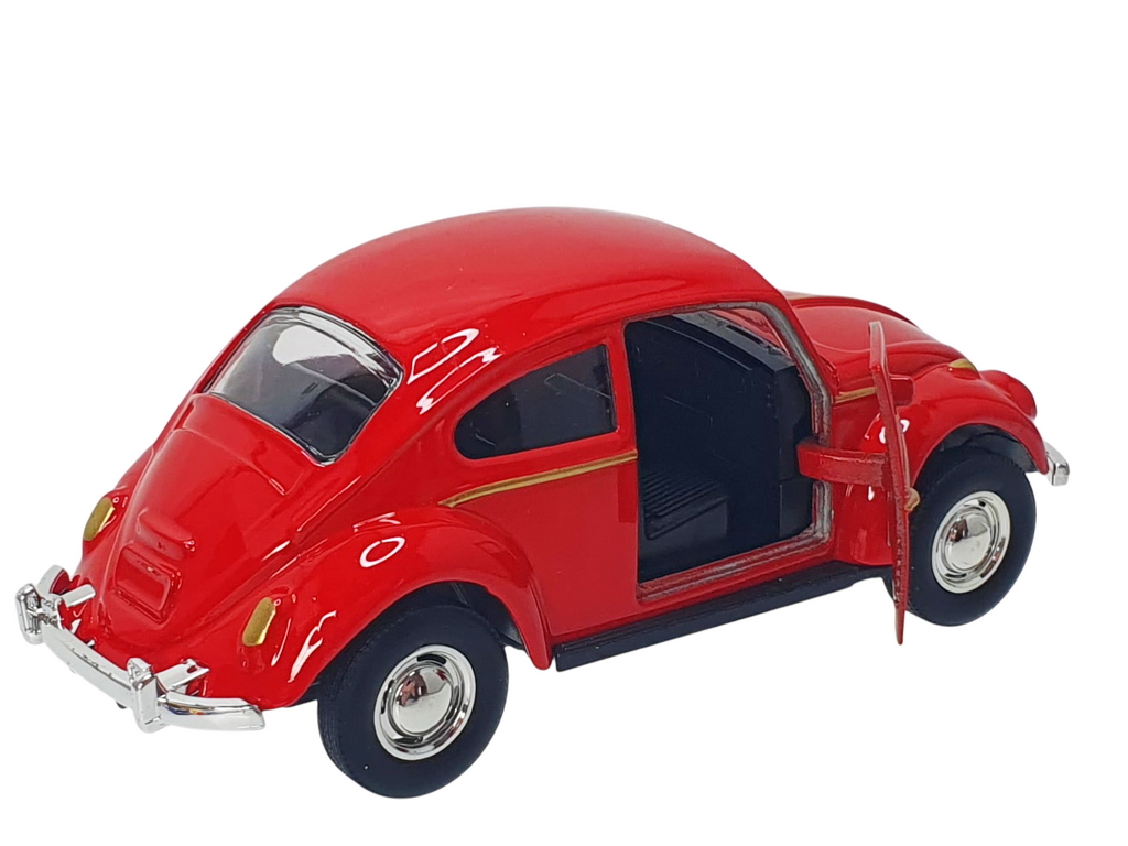 Машинка-модель Volkswagen Beetle, металева, з відкривними дверима, мікс кольорів (ціна за 1шт)