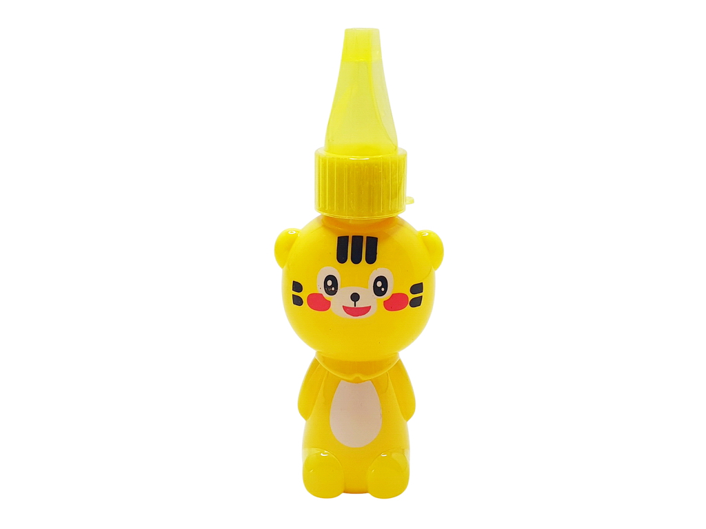 Мыльные пузыри-свисток Зверята 12,5см, (цена за 1шт)
