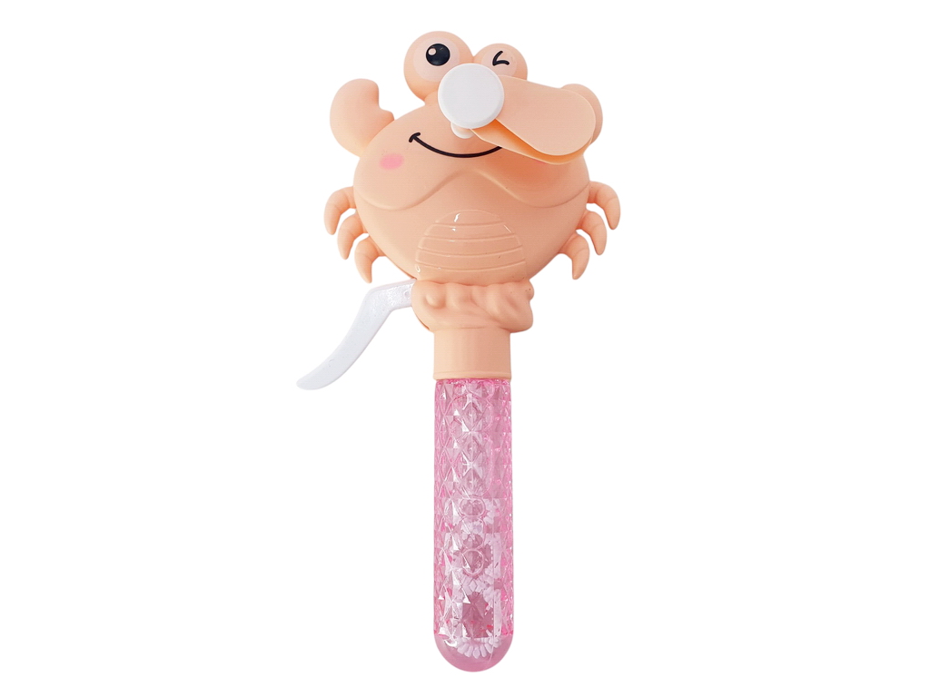 Мильні бульбашки-вентилятор Краб 22см, (ціна за 1шт)