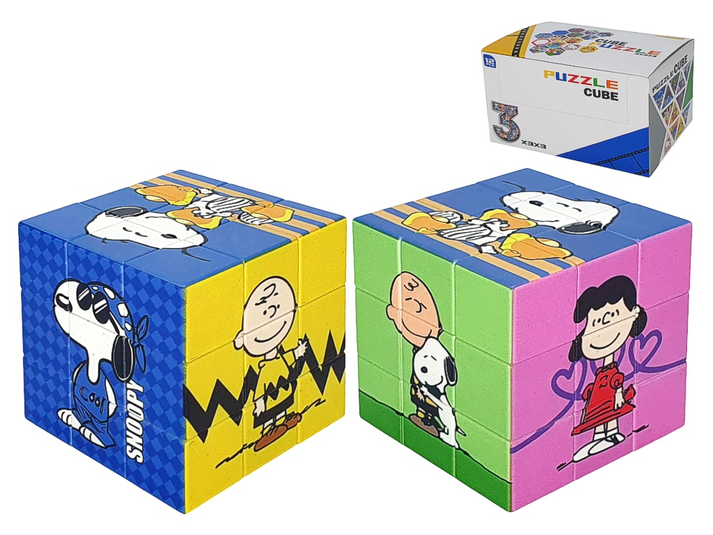 Кубик-рубік пазл Peanuts 5,7х5,7х5,7см (ціна за 1шт)