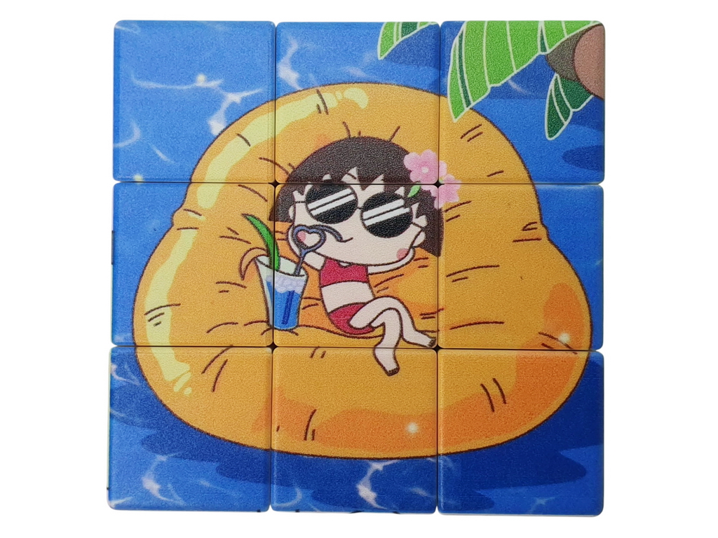 Кубик-рубік пазл Chibi Maruko 5,7х5,7х5,7см (цена за 1шт)