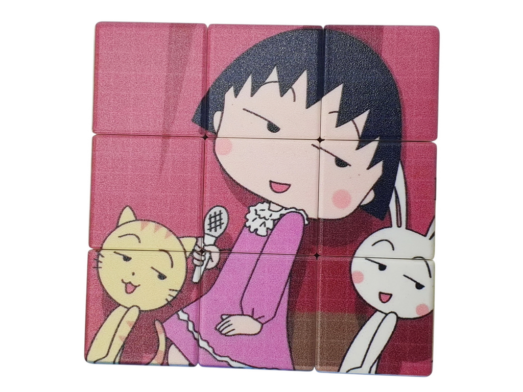 Кубик-рубік пазл Chibi Maruko 5,7х5,7х5,7см (цена за 1шт)