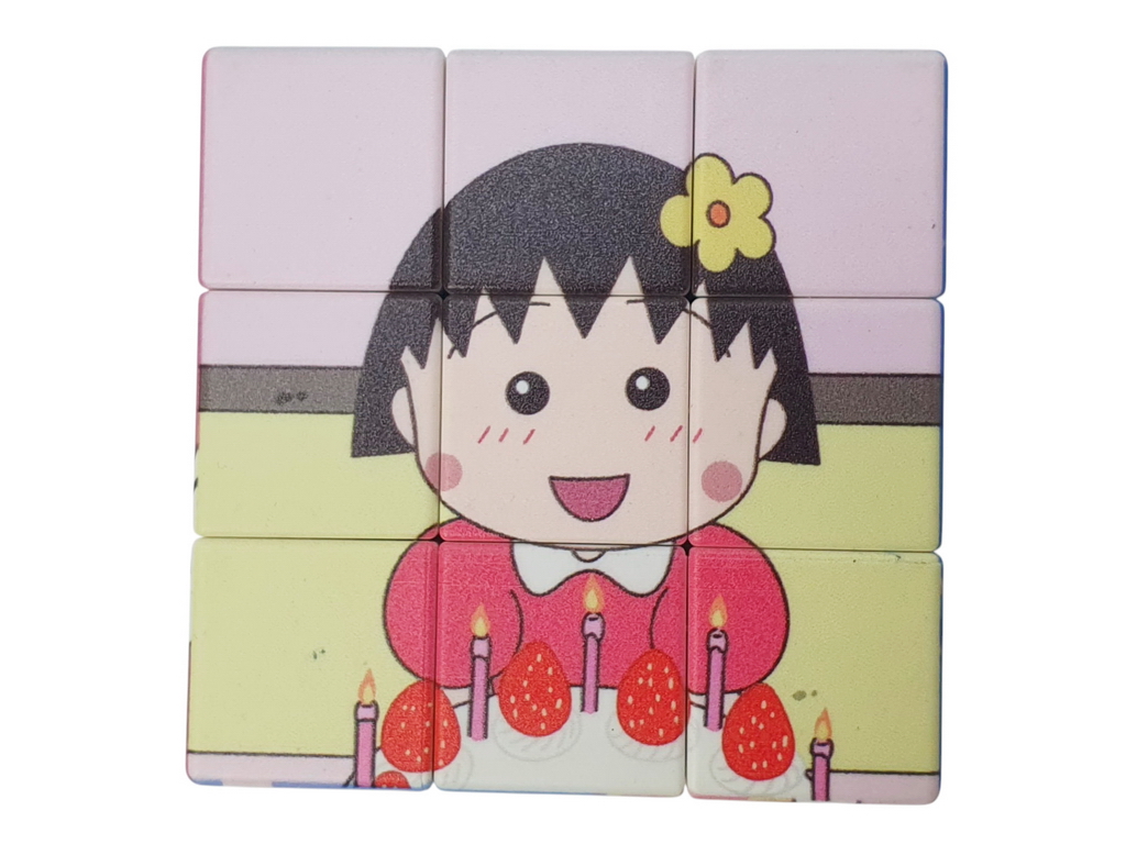 Кубик-рубік пазл Chibi Maruko 5,7х5,7х5,7см (цена за 1шт)