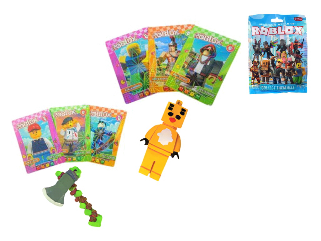 Фигурка-сюрприз Roblox, 5-8 см, с коллекционной картой, микс видов (цена за 1шт)