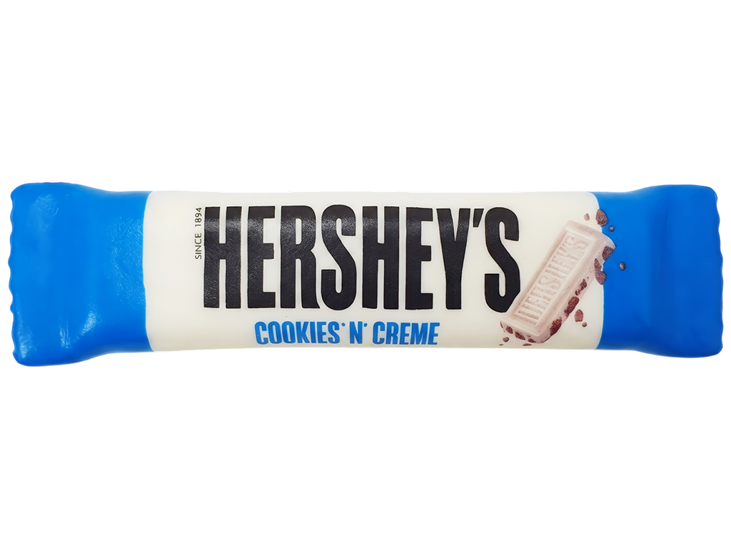 Іграшка-антистрес сквіш Шоколадний батончик Hershey's, аромат шоколаду, 20×4,5×2,5 см