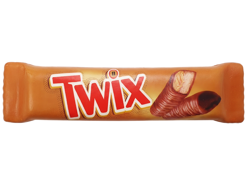 Іграшка-антистрес сквіш Шоколадний батончик Twix, аромат шоколаду, 20×4,5×2,5 см