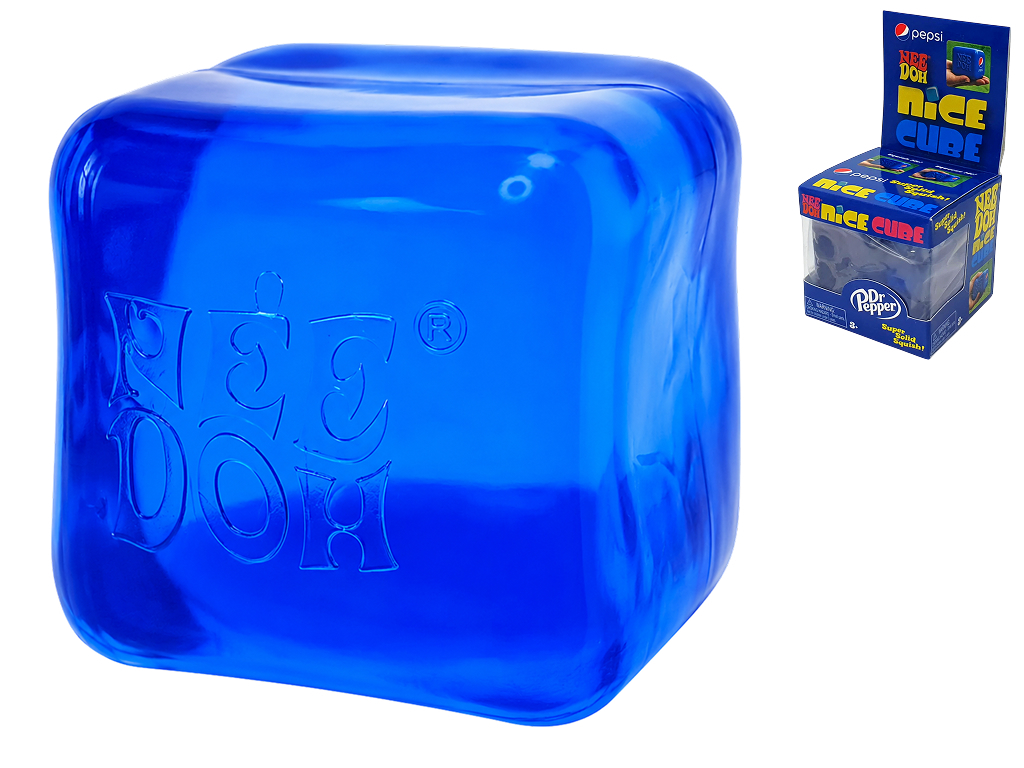 Игрушка-антистресс сквиш NeeDoh Nice Cube, мягкий кубик, 5×5×5 см (цена за 1шт)